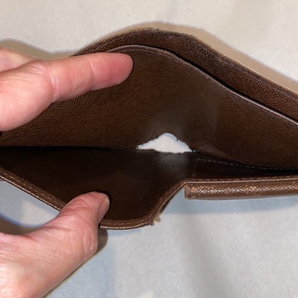 LOUIS VUITTON DAMIER Pertefeuille Marco BIFOLD WALLET #CA0045 - Picture 10 of 12